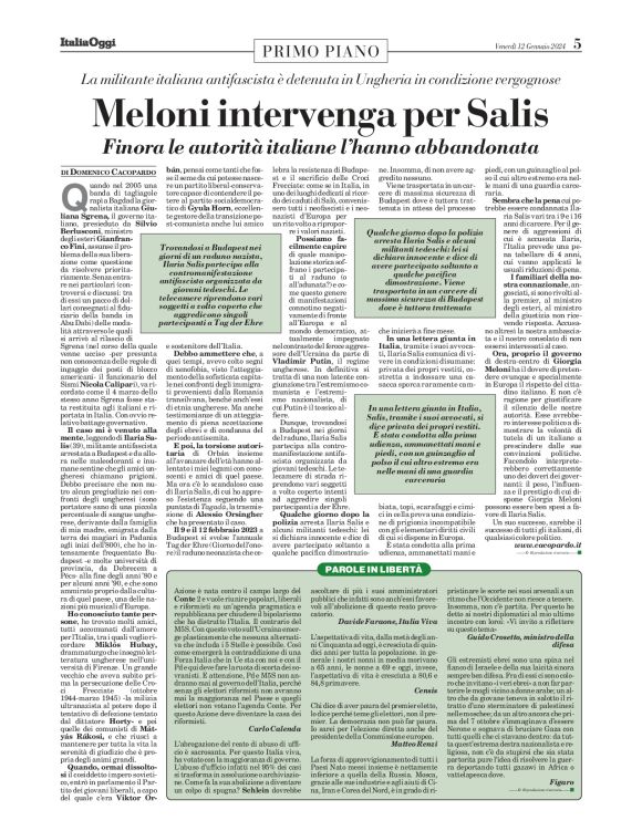 Italia Oggi 12 01 2024   Page 5 