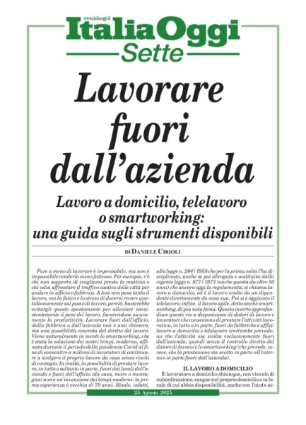 I focus di italia oggi