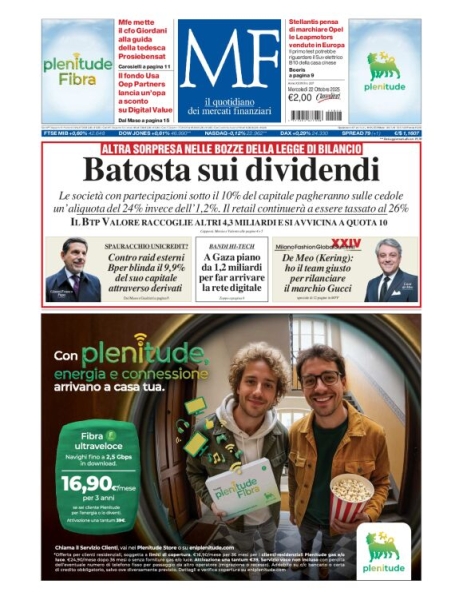 MF - Mercati Finanziari