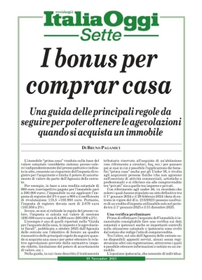 I focus di italia oggi