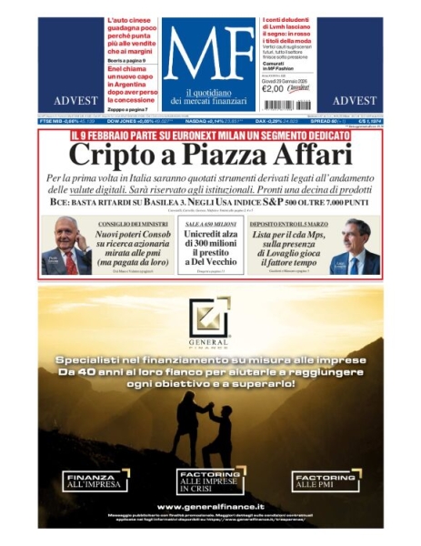 MF - Mercati Finanziari